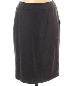 Tahari skirt by Arthur S.Levine,Heather Grey.Size2 Petit,Retro90s Silhouette cut